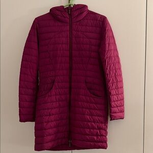 Lululemon Athletica Maroon Puffer Jacket